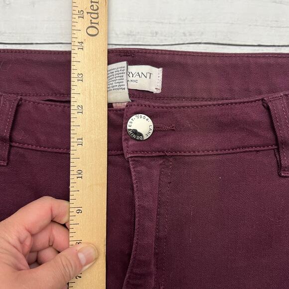 Lane Bryant Size 16 Purple High Rise Ankle Skinny Jeans 38"x27" SHORT - Picture 12 of 14